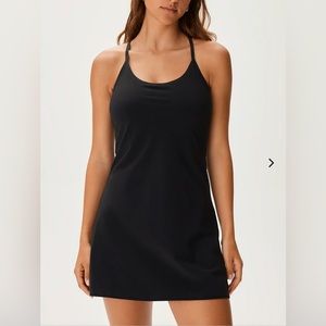 Outdoor Voices Exercise dress in black